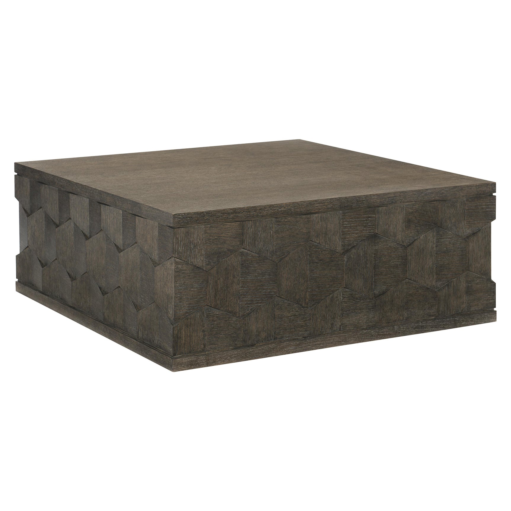 Linea Cerused Charcoal Cocktail Table - Ornate Home