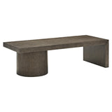 Linea Cerused Charcoal Cocktail Table - Ornate Home
