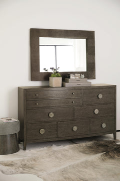 Linea Cerused Charcoal Dresser - Ornate Home