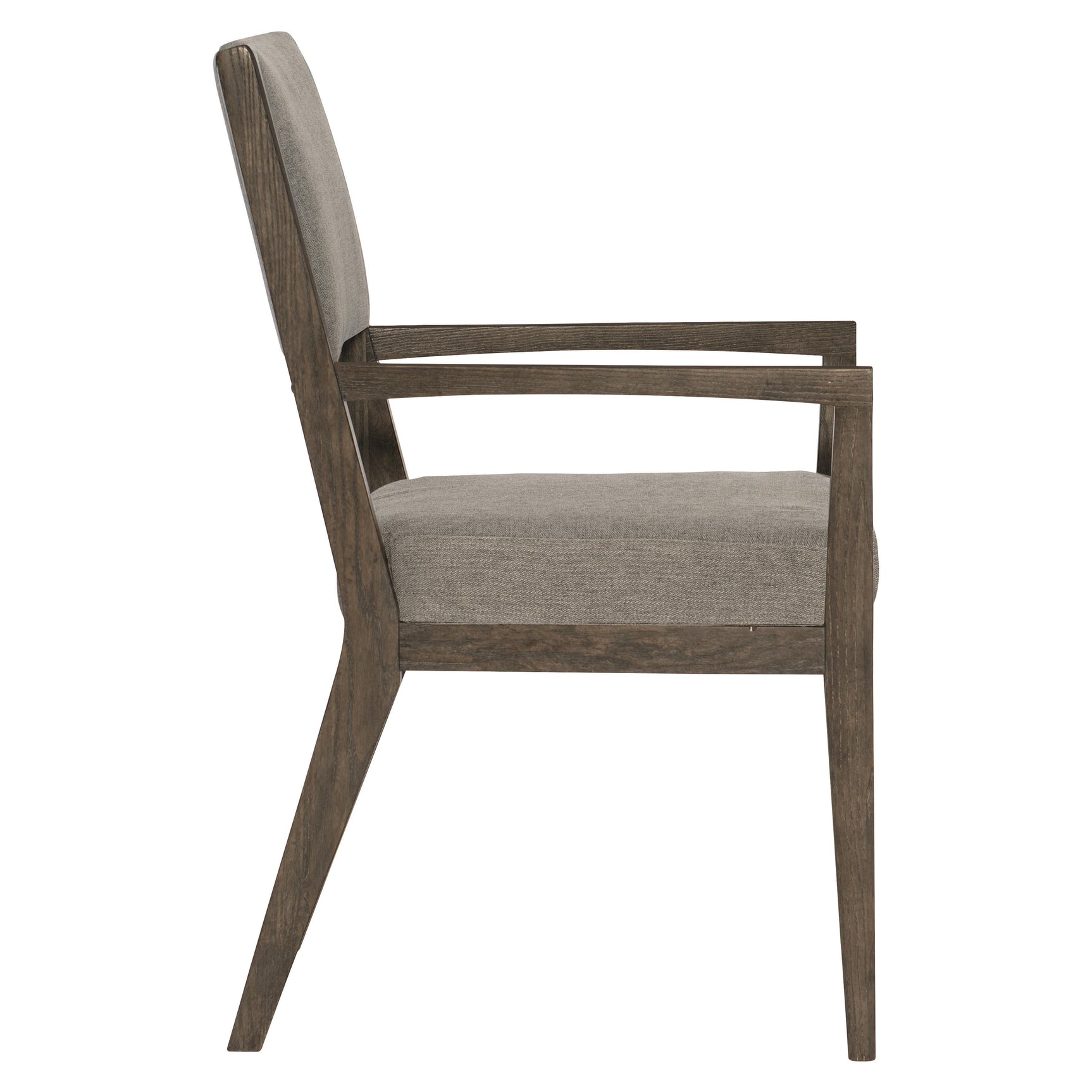Linea Cerused Charcoal/Grey Arm Chair - Ornate Home