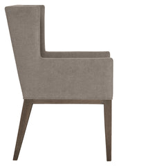 Linea Cerused Charcoal/Grey Chair - Ornate Home