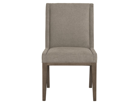 Linea Cerused Charcoal/Soft Grey Chair - Ornate Home