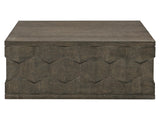 Linea Cerused Charcoal Square Cocktail Table - Ornate Home