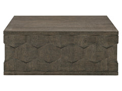 Linea Cerused Charcoal Square Cocktail Table - Ornate Home