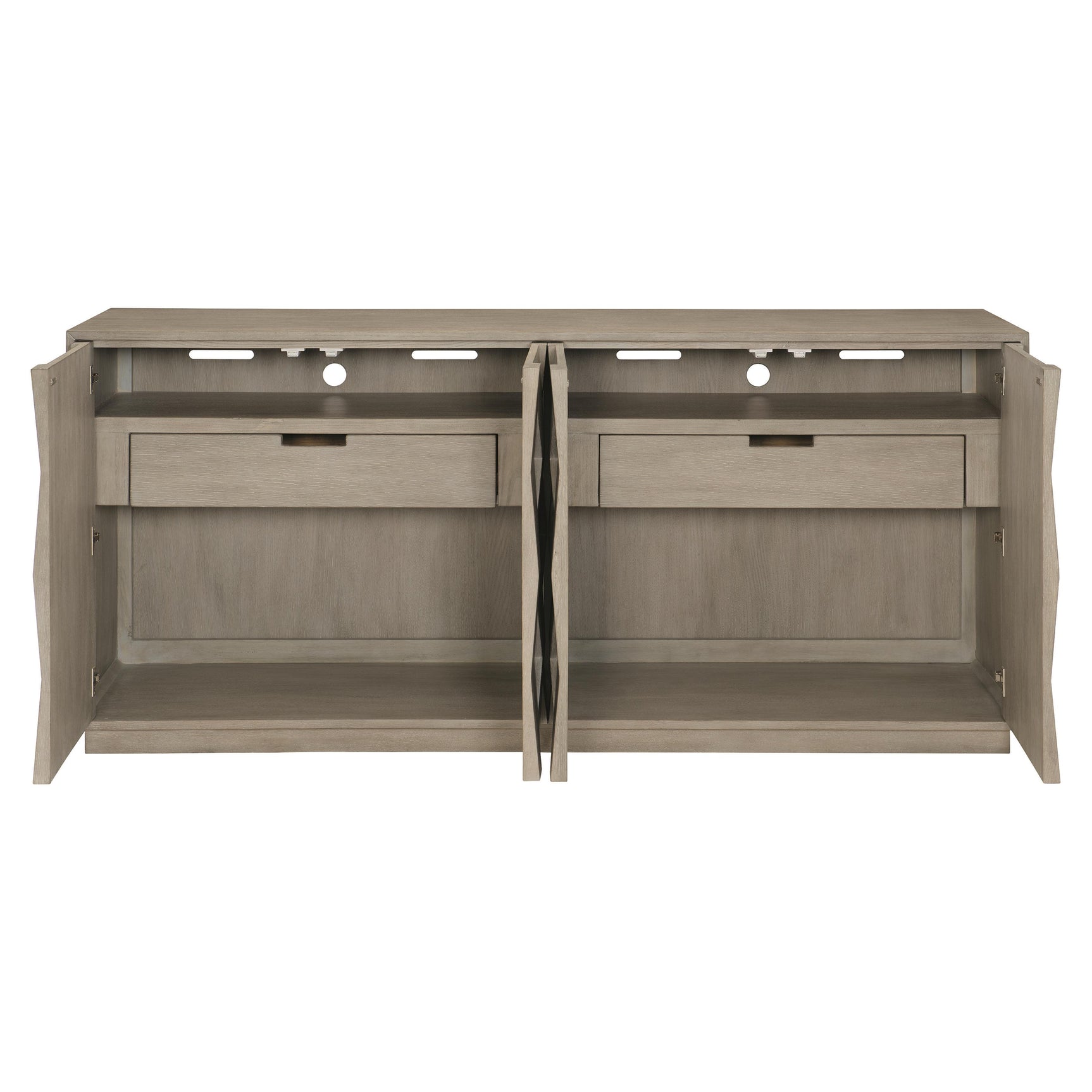 Linea Cerused Greige Buffet - Ornate Home