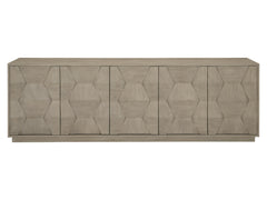 Linea Cerused Greige Entertainment Credenza - Ornate Home
