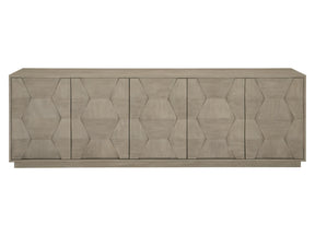 Linea Cerused Greige Entertainment Credenza - Ornate Home