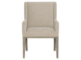 Linea Cerused Greige/Light Grey Arm Chair - Ornate Home