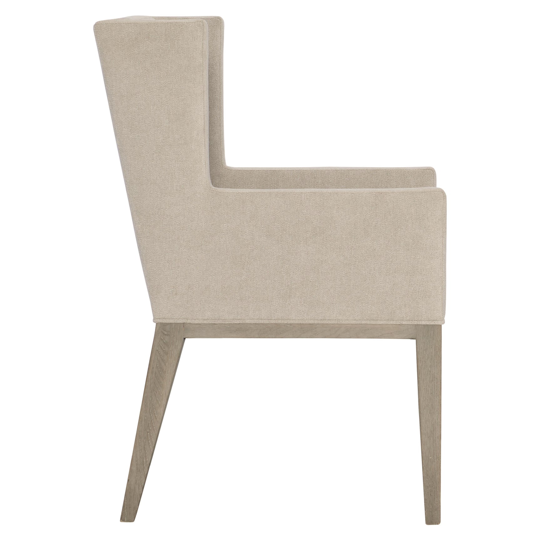 Linea Cerused Greige/Light Grey Arm Chair - Ornate Home