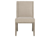 Linea Cerused Greige/Neutral Greige Side Chair - Ornate Home