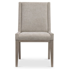 Linea Cerused Greige Side Chair - Ornate Home