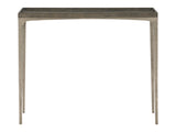 Linea Rectangular Textured Graphite/Cerused Charcoal Console Table - Ornate Home