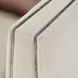 Linea Silver Mist/Metallic Matching Chair - Ornate Home