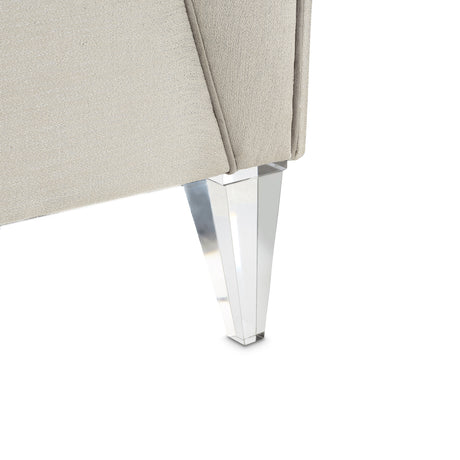 Linea Silver Mist/Metallic Matching Chair - Ornate Home