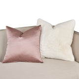 Linea Silver Mist/Metallic Sofa - Ornate Home