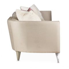 Linea Silver Mist/Metallic Sofa - Ornate Home