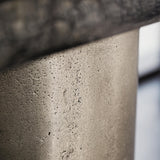 Linea Textured Graphite/Black Forest Desk - Ornate Home