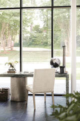 Linea Textured Graphite/Black Forest Desk - Ornate Home