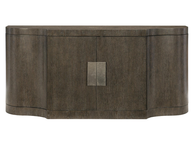 Linea Textured Graphite/Cerused Charcoal Buffet - Ornate Home