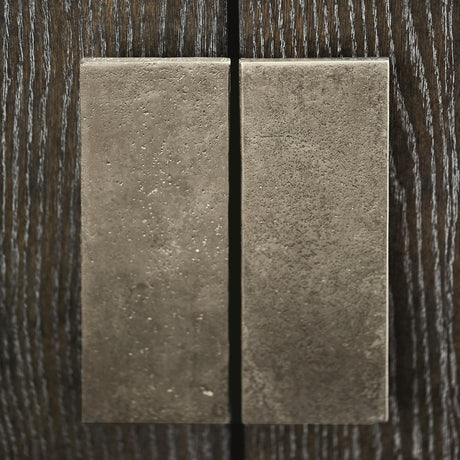 Linea Textured Graphite/Cerused Charcoal Buffet - Ornate Home