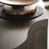 Linea Textured Graphite/Cerused Charcoal Buffet - Ornate Home