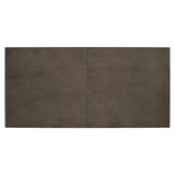 Linea Textured Graphite/Cerused Charcoal Dining Table - Ornate Home