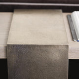 Linea Textured Graphite/Cerused Greige Console Table - Ornate Home