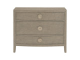 Linea Textured Graphite/Cerused Greige Nightstand - Ornate Home