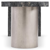 Linea Textured Graphite Desk - Ornate Home