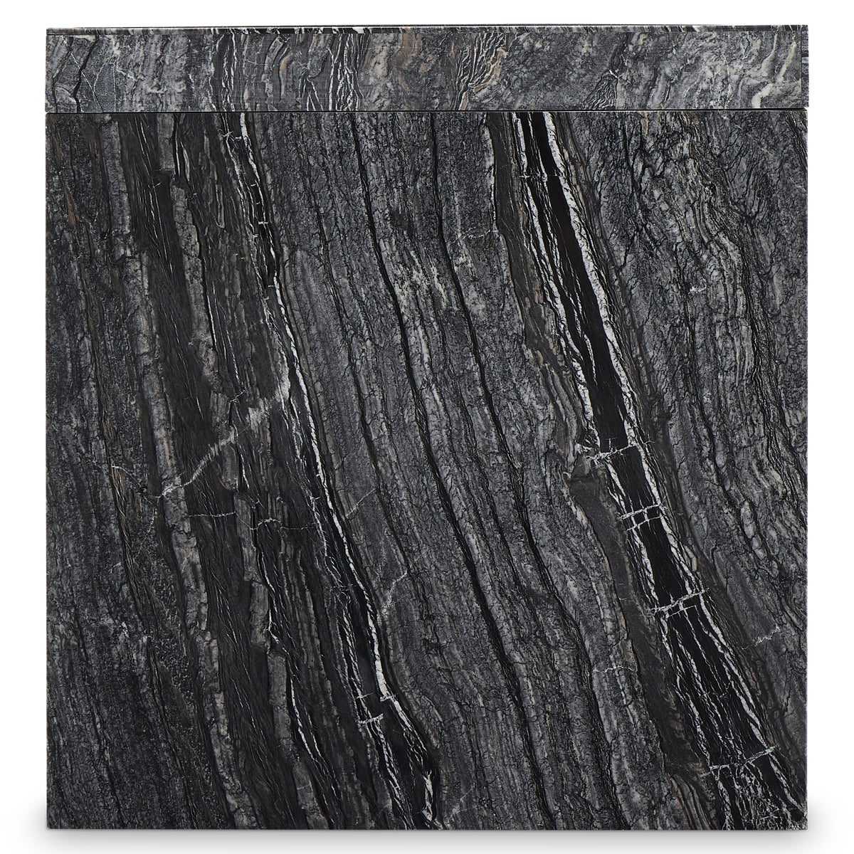 Linea Textured Graphite Desk - Ornate Home