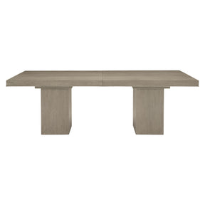 Linea Textured Graphite Dining Table - Ornate Home