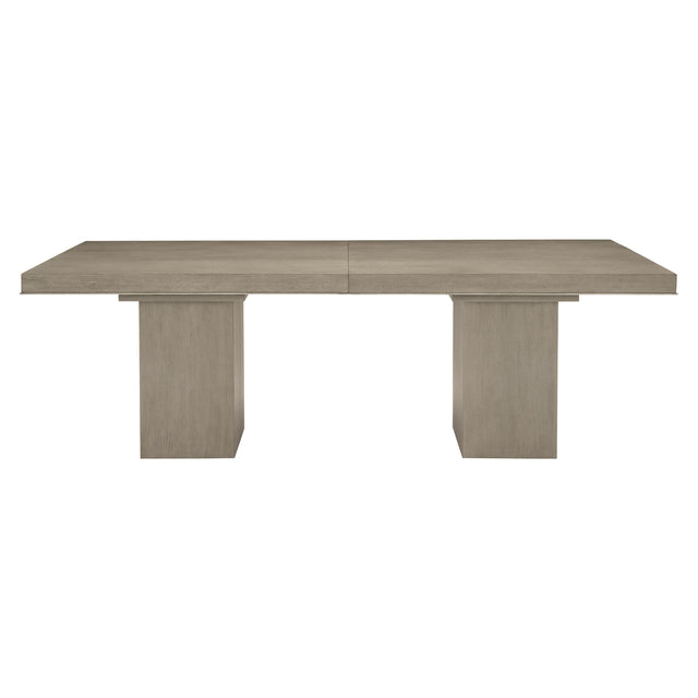 Linea Textured Graphite Dining Table - Ornate Home