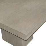 Linea Textured Graphite Dining Table - Ornate Home