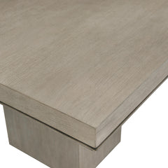 Linea Textured Graphite Dining Table - Ornate Home