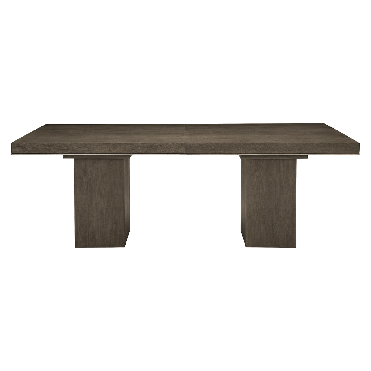 Linea Textured Graphite Dining Table - Ornate Home