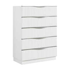 Linea White Chest - Ornate Home
