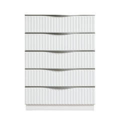 Linea White Chest - Ornate Home