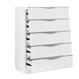 Linea White Chest - Ornate Home