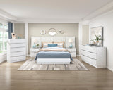 Linea White Mirror - Ornate Home