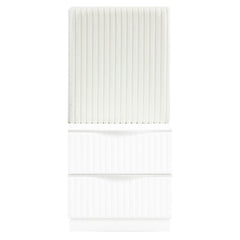 Linea White Wall Panel For Nightstand One Piece - Ornate Home