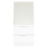 Linea White Wall Panel For Nightstand One Piece - Ornate Home