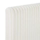 Linea White Wall Panel For Nightstand One Piece - Ornate Home