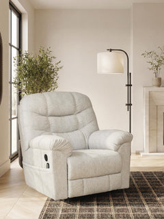 Linenfield Feathered Zero Wall Recliner - Ornate Home