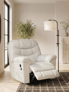 Linenfield Feathered Zero Wall Recliner - Ornate Home