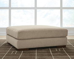 Linenhause Dune Oversized Accent Ottoman - Ornate Home