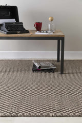 Lingo Brown Trellis Flatweave Rug - Clearance - Ornate Home