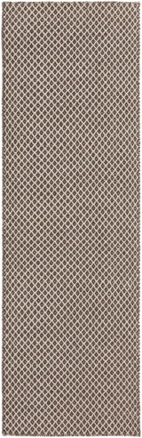 Lingo Brown Trellis Flatweave Rug - Clearance - Ornate Home