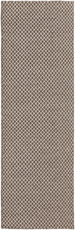 Lingo Brown Trellis Flatweave Rug - Clearance - Ornate Home