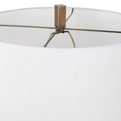 Link Brushed Gold Floor Lamp - Ornate Home