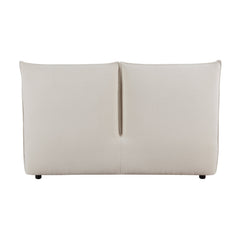 Linna Beige Eastern King Platform Bed - Ornate Home